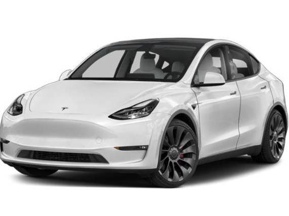 TESLA MODEL Y 2021 5YJYGDEE6MF267886 image
